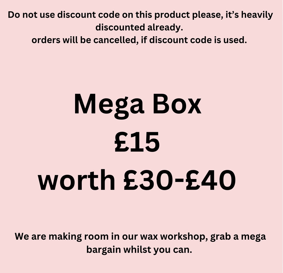 £15 Mega Box